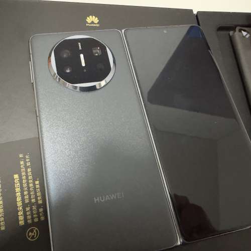 華為Mate X5 12GB 512GB 羽沙黑 99.9 new