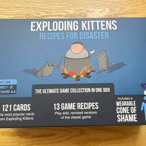 Exploding Kittens Recipes For Disaster 爆炸貓 災難食譜