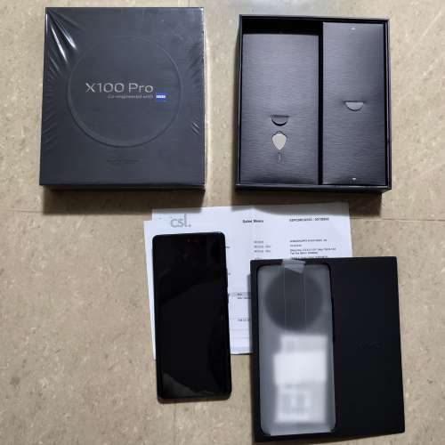 99.99% New Vivo X100 Pro 16+512G 行貨 星雲黑