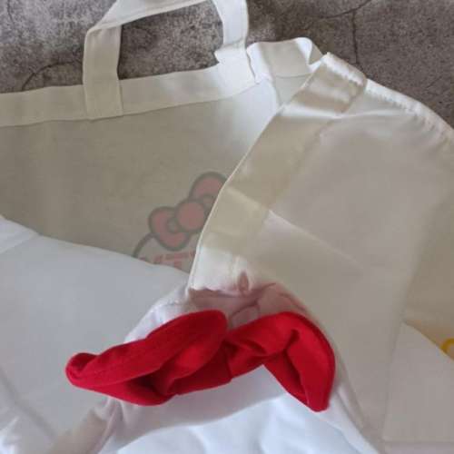 全新 McDonald's HELLO KITTY 35TH ANNIVERSARY PROJECT Tote Bag 大環保袋