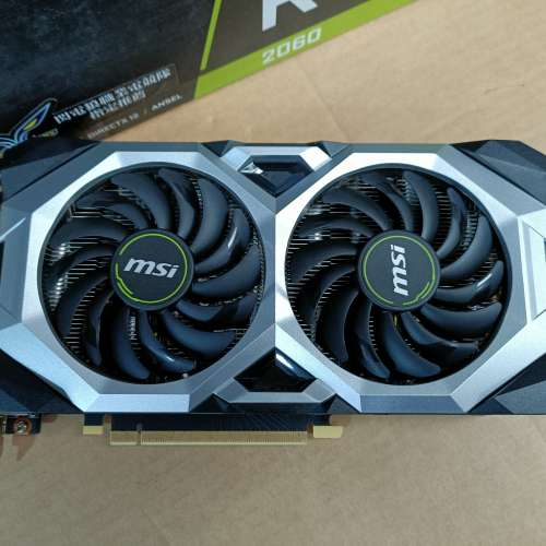 MSI GeForce RTX2060 VENTUS 6G OC