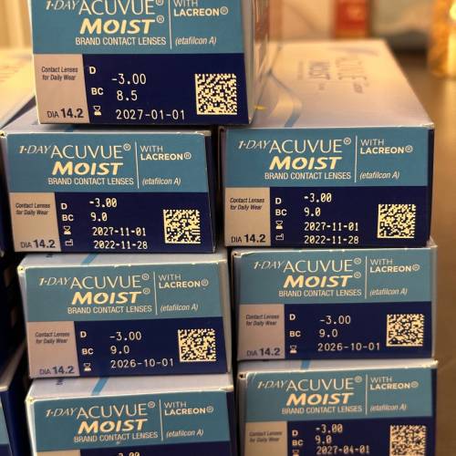 1 Day Acuve Moist 隱形眼鏡$80