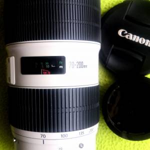 Canon EF 70-200mm f 2.8 L IS ll USM 極新少用 。重