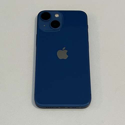 99％ New iphone 13 mini 128GB 藍色（香港行貨）