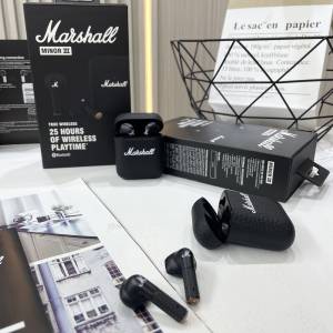 全新Marshall 馬歇爾2代藍牙耳機 無線耳機 時尚男女耳機 喜歡請出價