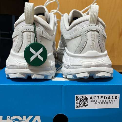 全新Hoka Tor Ultra Low GTX Cloud White US9