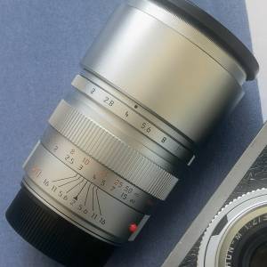 Leica Summicron-M 90mm F2 E55 silver