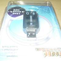 全新 USB2.0 External 3D Sound Card