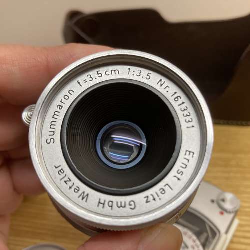 Leica M3 1957 DS 連兩鏡一測光錶送真皮套