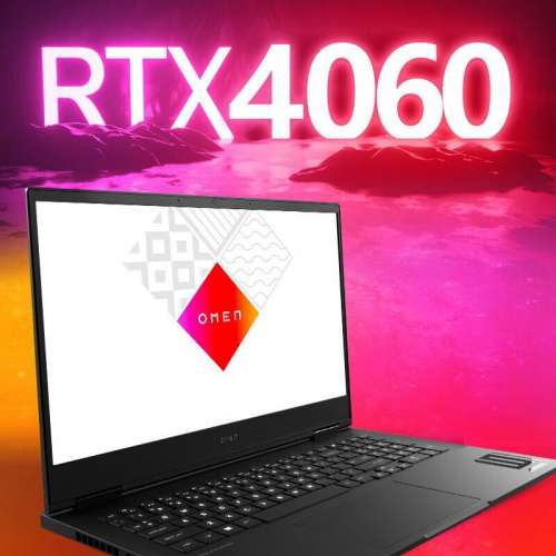 RTX4060 HP暗影精靈9 R7-7840H 16+512GB 16.1" 電競遊戲本 100% NEW