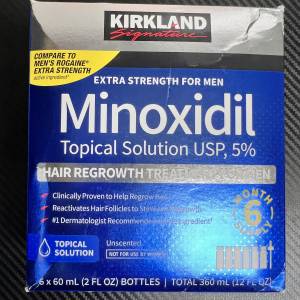 kirkland minoxidil 5% 米諾地爾 生髮水