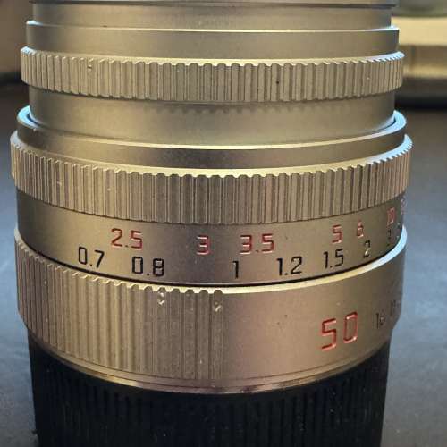 Leica Summicron 50mm F2 v5 Silver