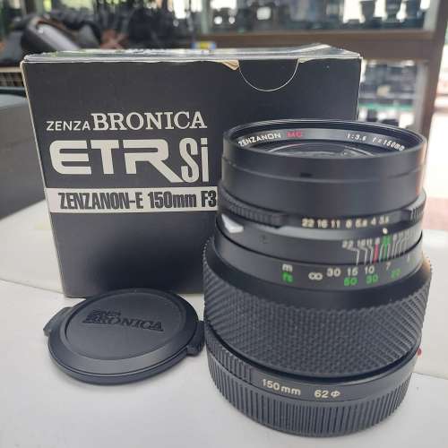 BRONICA ETR Si 135 FILM BACK 95% NEW  BRONICA ETR Si ZENZANON-E 150MM F3.5