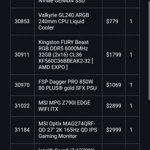 Gaming PC 4070 i7 13700k 32gb ram