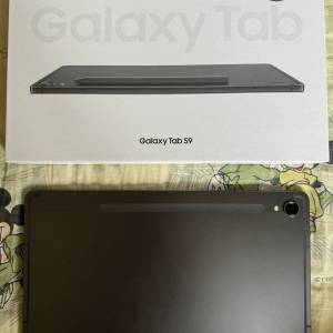 Samsung - Galaxy Tab S9 (8GB, 128GB)灰色，港行“99.99%New”