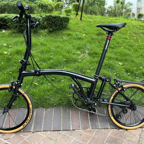 2024 ACEOFFIX 升級PRO版 5速/ 7速 16吋349 鋁合金國布 鋁布 折叠車 送叮叮前後蛙燈