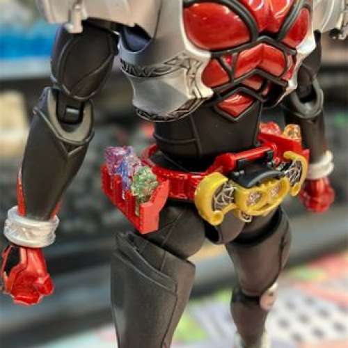 Bandai FRS Figure-rise Standard 幪面超人 假面騎士 月騎 帝騎 KIVA (貼紙位上色)