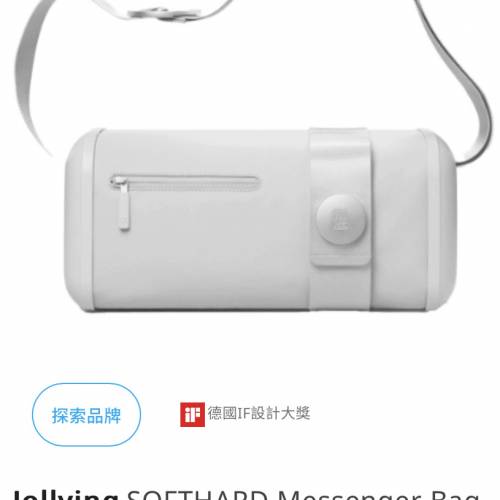 全新Jollying SOFTHARD Messenger Bag 旅行郵差袋