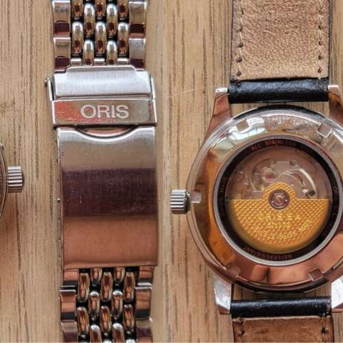 瑞士Swiss豪利時Oris月相盈虧古早Artelier系列錶,98%新,港行