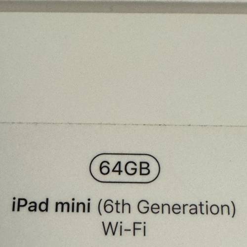 99新 Apple ipad mini 6 Wifi 64GB 紫色