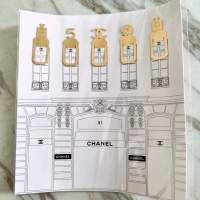 Chanel book clips
