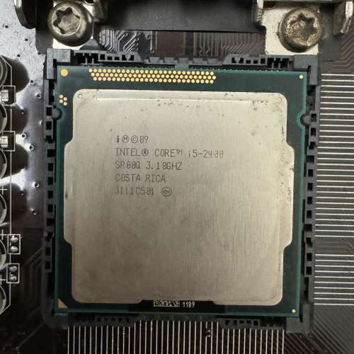 MSI Z68A-G45 (G3) + i5-2400 (跟原裝散熱) + Kingston DDR3 2400MHz CL11 2x8GB