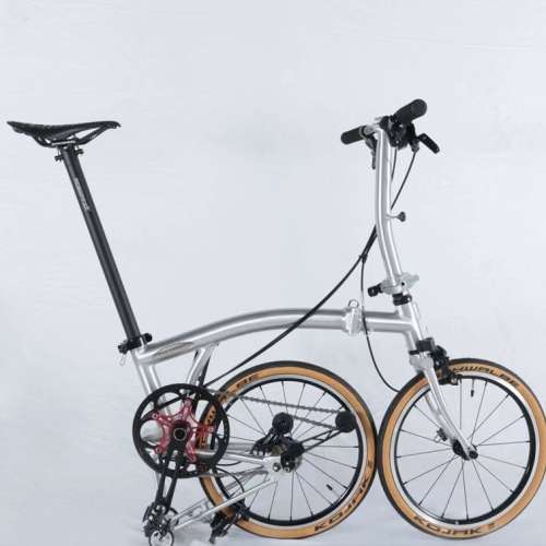 2024 ACEOFFIX 升級PRO版 5速/ 7速 16吋349 鋁合金國布 鋁布 折叠車 送叮叮前後蛙燈