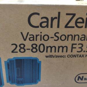 （全球唯一全新貨品）Vintage Cari Zeiss 28-80mm Lens for Contax Camera