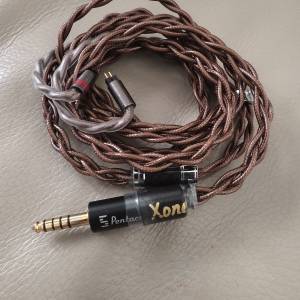 Xone Audio  純銅耳機線 4.4mm 2 pin