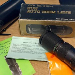 Sun Auto Zoom 85-210mm f4.5