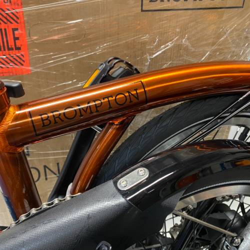 全新Brompton 小布 M把 6速 M6L-X 火焰紅色 鈦版