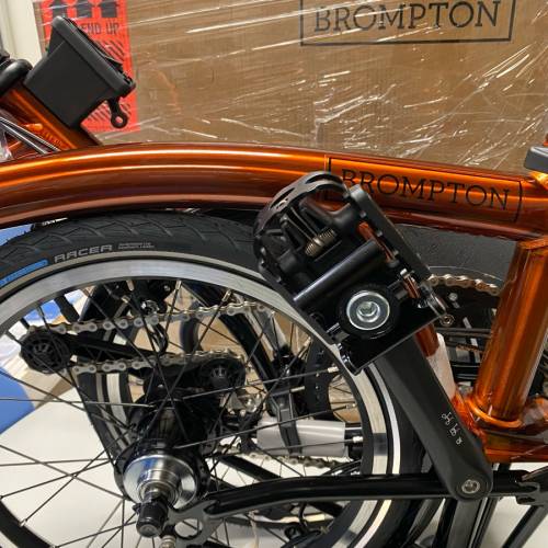 全新Brompton 小布 M把 6速 M6L-X 火焰紅色 鈦版