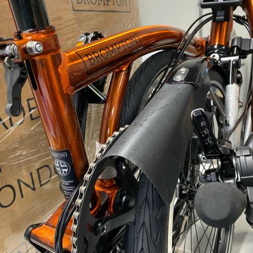 全新Brompton 小布 M把 6速 M6L-X 火焰紅色 鈦版