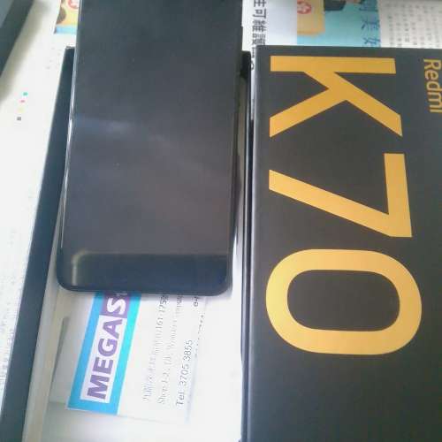 紅米K70 黑色國行12+256