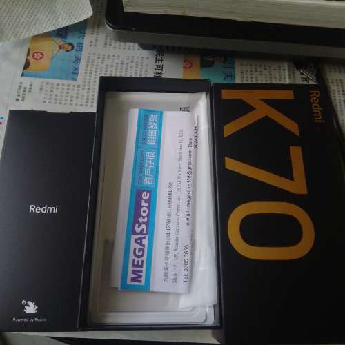 紅米K70 黑色國行12+256