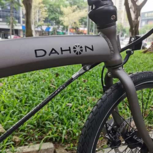 2024 馬甲線款 DAHON P10 (PAA003) 10速油剎 20吋折叠車 送水架前後蛙燈叮叮