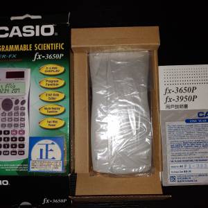 全新 Dse 計數機 CASIO fx-3650P Scientific Calculator 中學計數機 中學 考評局認...