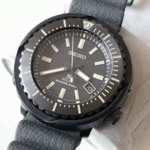 Seiko Tuna SNE543P1, solar quartz watch