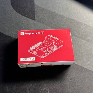 全新Raspberry Pi 5 (4GB) + 連雙風扇散熱器