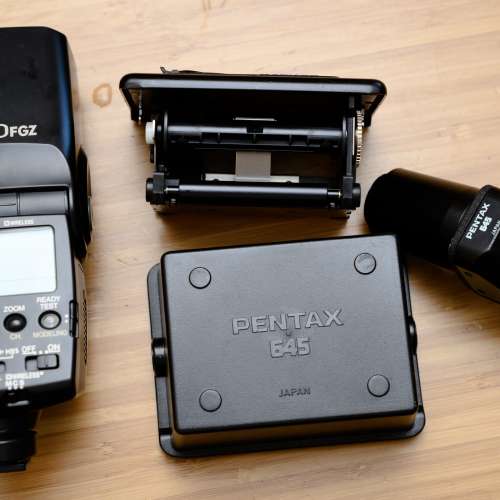 Pentax 645 645d 645z 配件 360閃燈/120片盒/L鏡