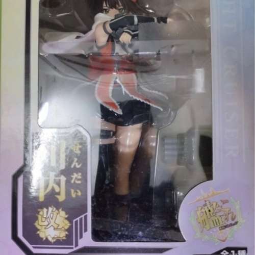 全新sega 赤城川內艦娘艦隊模型New figure