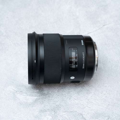 95%新 行貨 Sigma 50mm F1.4 DG HSM | Art Canon 有盒, 有單, 有香港保用卡, 齊配件