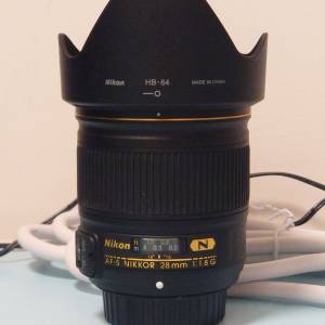 Nikon AF-S Nikkor 28mm f/1.8 G