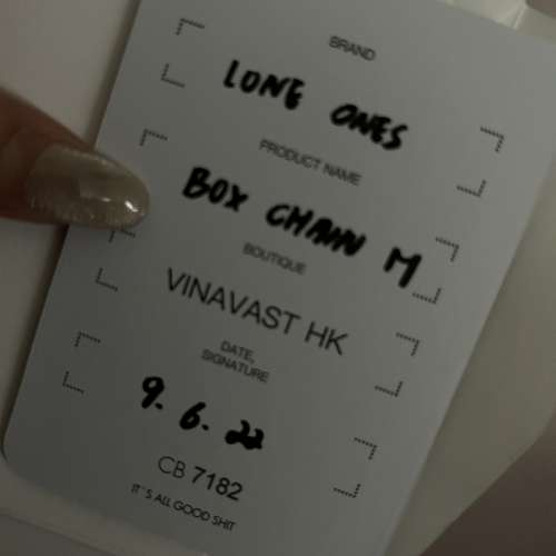 LONE ONES Tear Bell(M) 連 Box Chain(M)