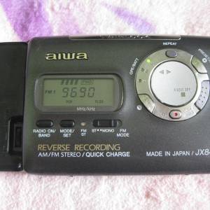 Aiwa stereo radio cassette recorder JX849