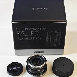 Voigtlander Ultron 35mm f/2 Type II Black Paint for Leica M 接環
