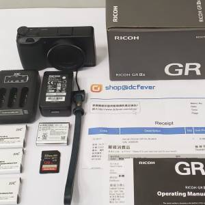 RICOH GR IIIX (GR3x GRIII x 數碼相機) - 95% New，dcfever 買入，香港行貨，原廠...