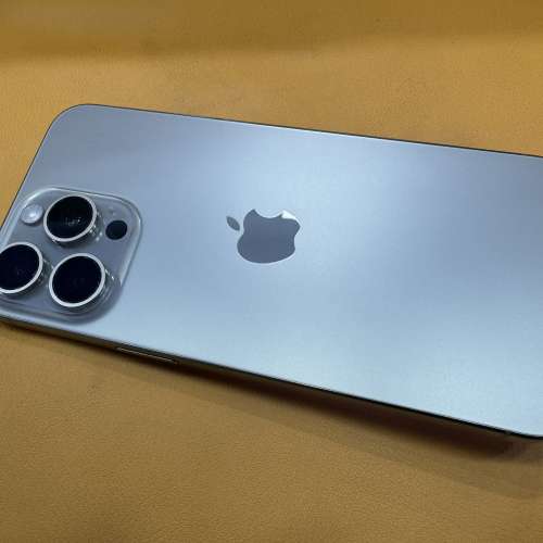 99%New iPhone 15 Pro Max 256GB 原色 香港行貨 AppleCare+保養到2026年1月30日 電...