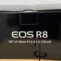 全新Canon EOS R8 + RF 24-50mm Kit (水貨）