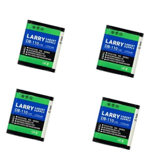 LARRY Ricoh DB-110 / Olympus LI-90B / LI-92B Info-Lithium-Ion Battery 代用鋰電池